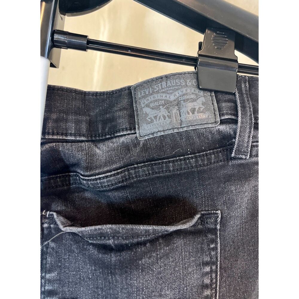 Levi's 720 High Rise Super Skinny Jeans - Faded Black - Size 30 US 10
